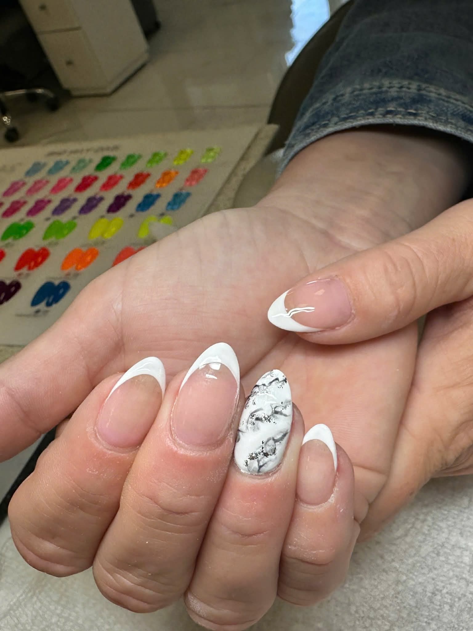 Manicure at Halo Nail Bar Dieppe