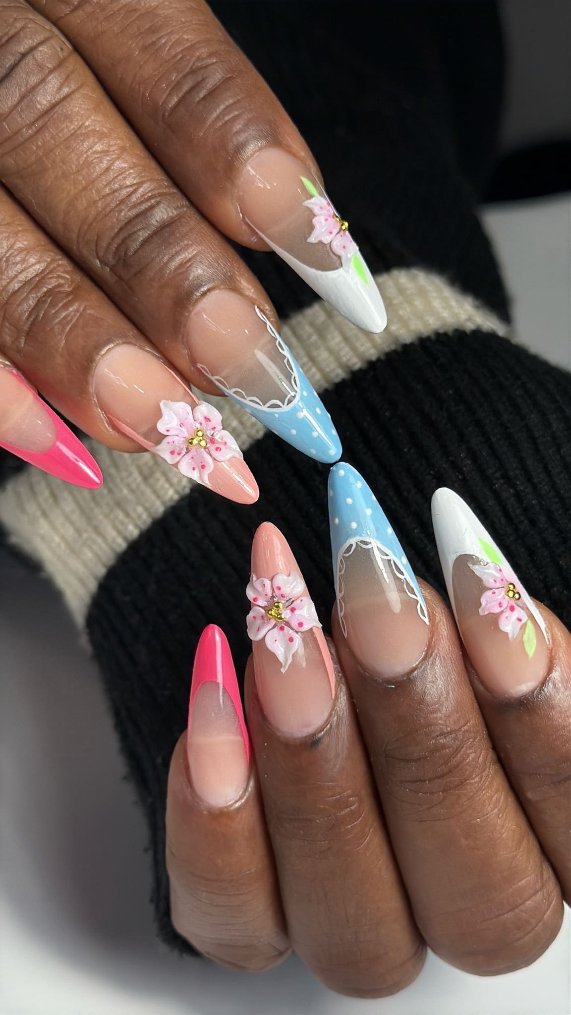 Nail art at Halo Nail Bar Dieppe